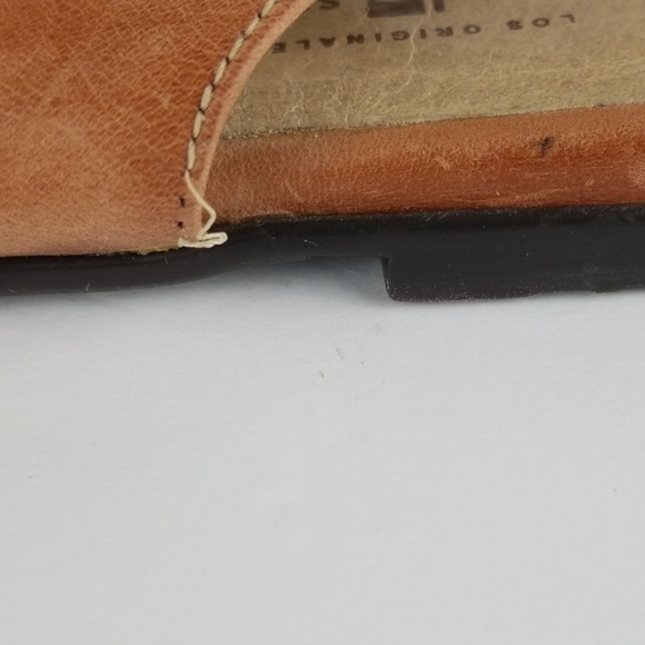 Jose saenz flats slingback leather size 37 - Picture 6 of 6